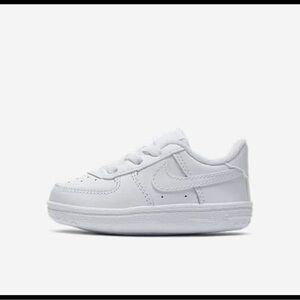 Nike Kids All-White Sneakers